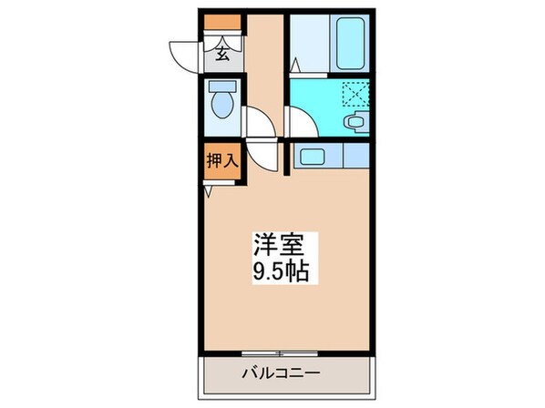 シャトーN43の物件間取画像